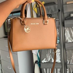 Chocolate brown Michael Kors bag